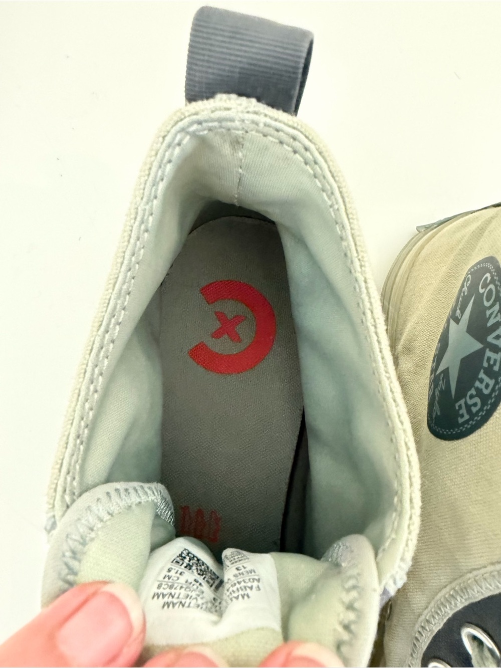 Converse Chuck Taylor All Star CX Explore High – Summit Sage/Cyber Grey - Picture 7 of 9